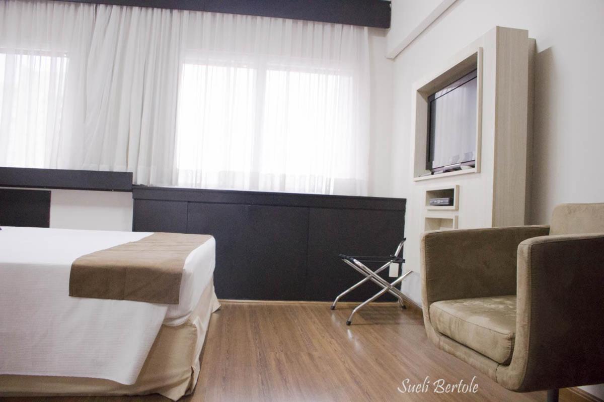 Lindo Flat Em Hotel 4 Estrelas Na Bela Vista Sao Paulo Bagian luar foto