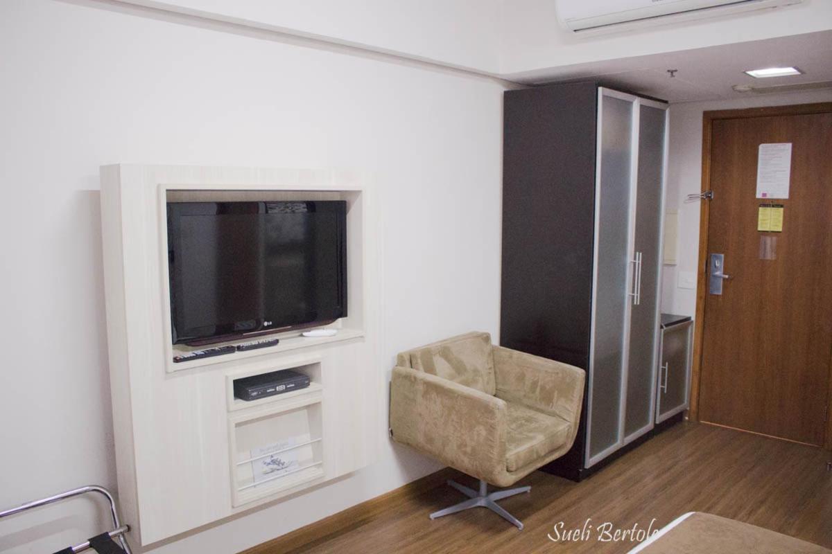Lindo Flat Em Hotel 4 Estrelas Na Bela Vista Sao Paulo Bagian luar foto