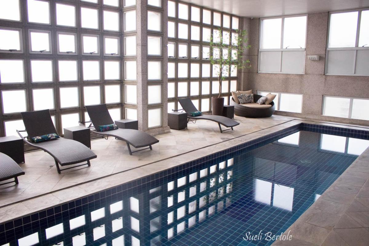 Lindo Flat Em Hotel 4 Estrelas Na Bela Vista Sao Paulo Bagian luar foto